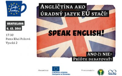 Debata: Angličtina ako úradný jazyk EÚ stačí