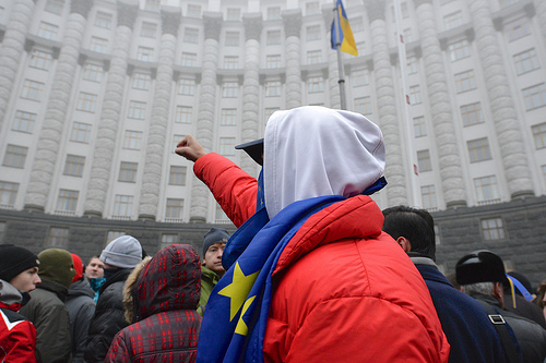 InformácieMladí priatelia Európy podporujú proeurópskym protestom v Ukrajine