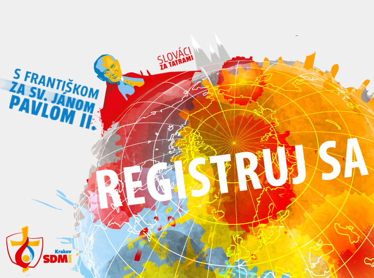 InformácieZačala oficiálna slovenská registrácia na Svetové dni mládeže do Krakova