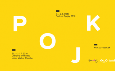 SPOJKY 2016 – festival literatúry a súčasného umenia