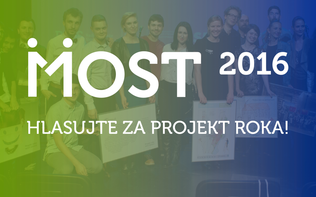 InformácieRozhodnite o víťaznom Projekte roka Most 2016!!