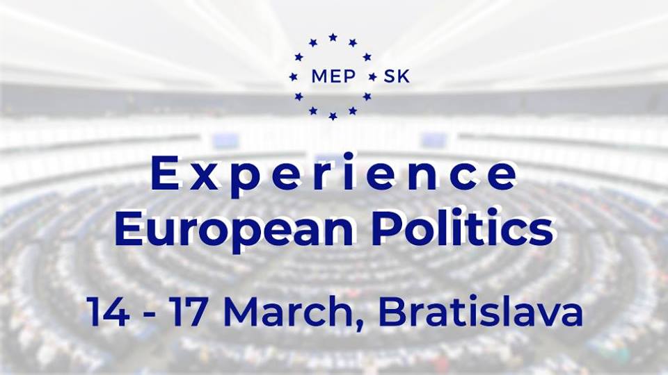 PonukyModelové zasadnutie Európskeho parlamentu v Bratislave