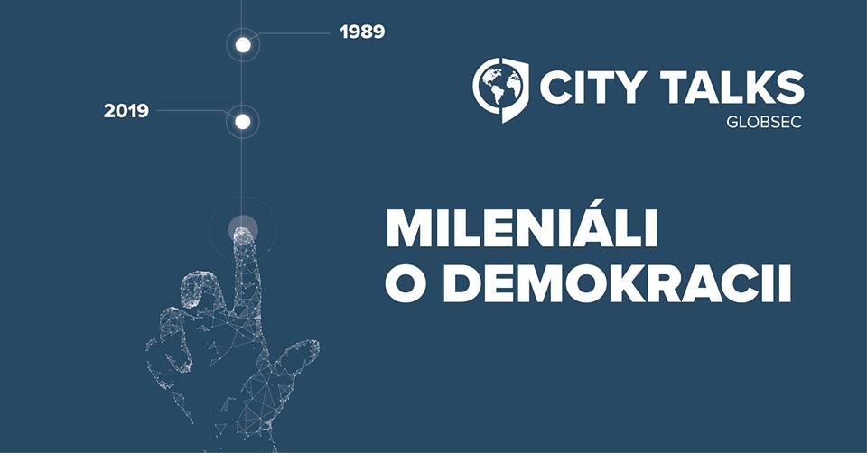 PonukyGLOBSEC City Talks – “Mileniáli o demokracii”
